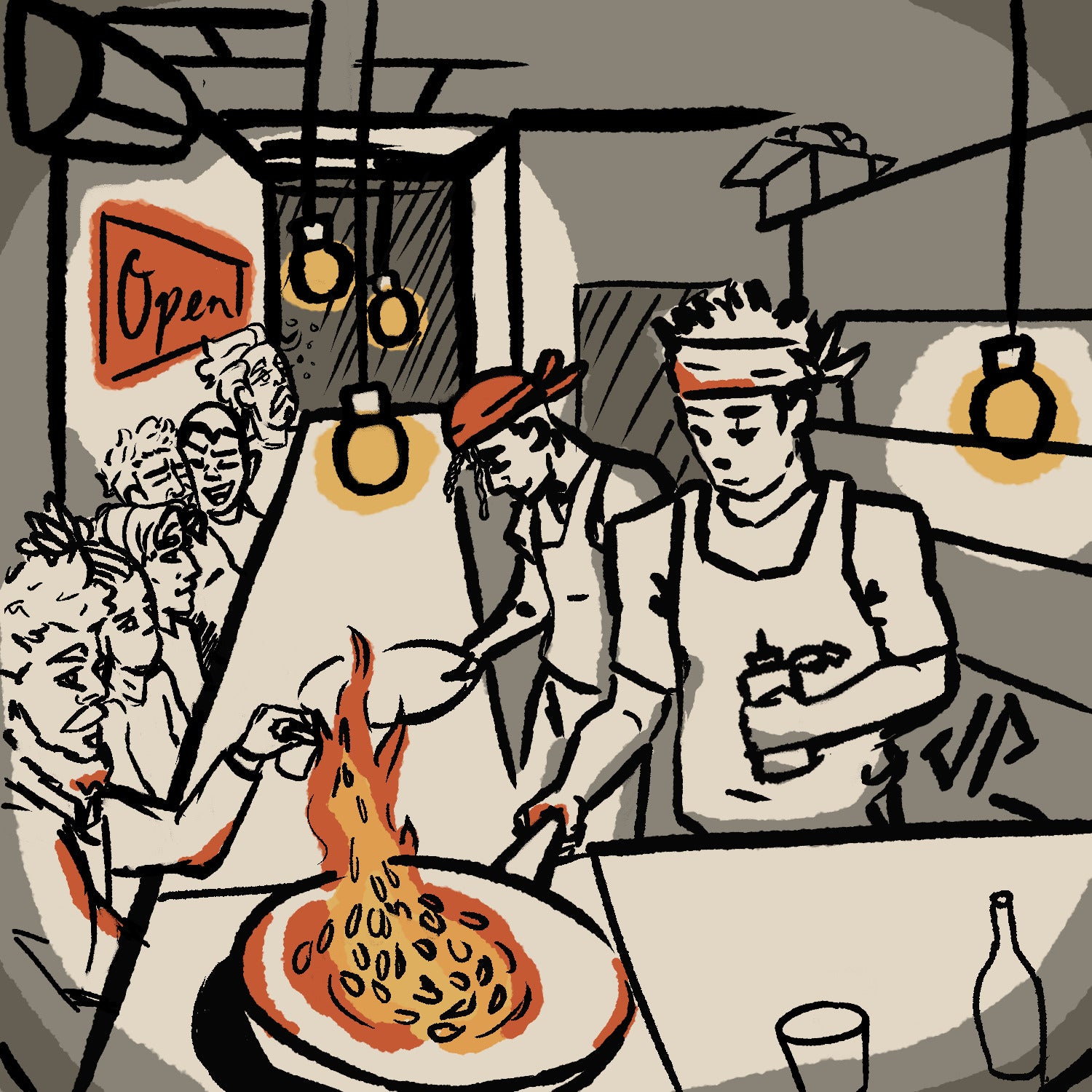 A Restaurant - Official Print